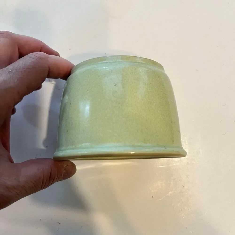 Denby Juice Apple Berry Lidded Sugar Bowl Hard to Find Green Blue Knob